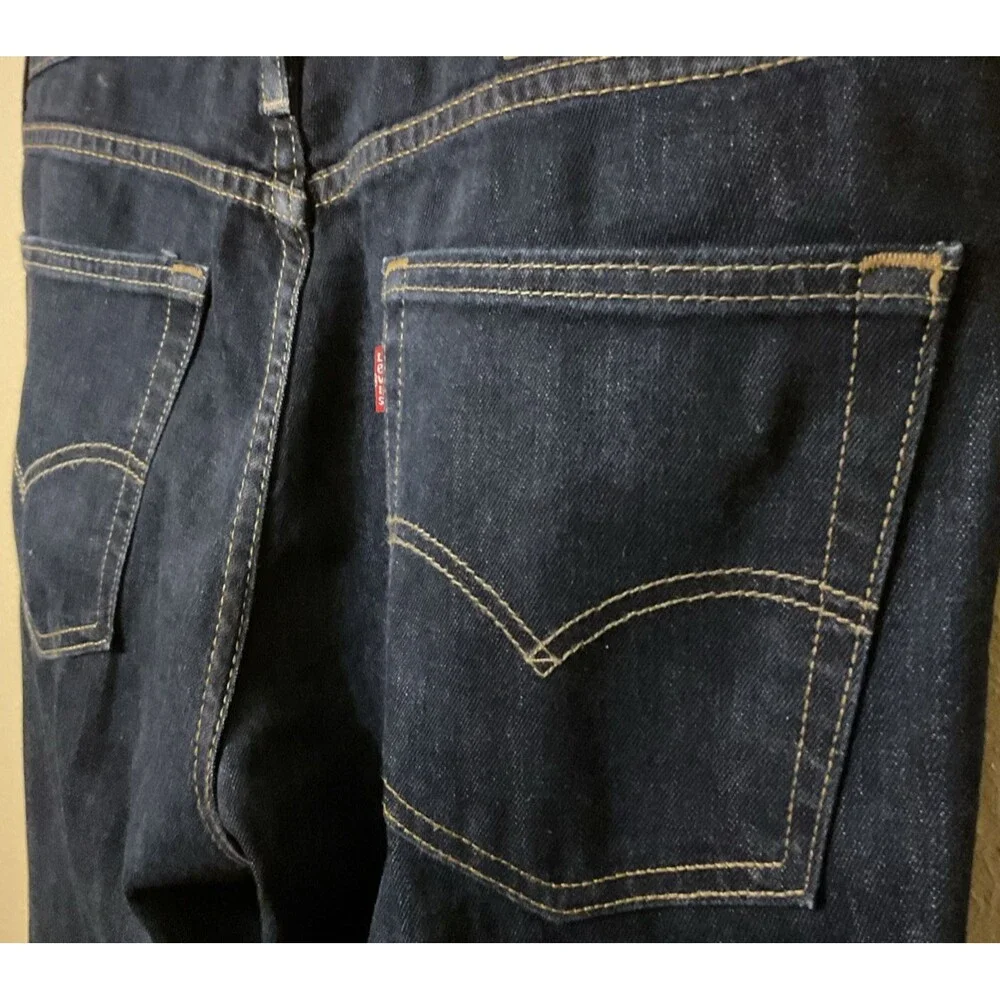 Levi’s Men’s 511 Slim Fit Straight Jeans Dark Hollow Stretch 36W x 32L 045111042